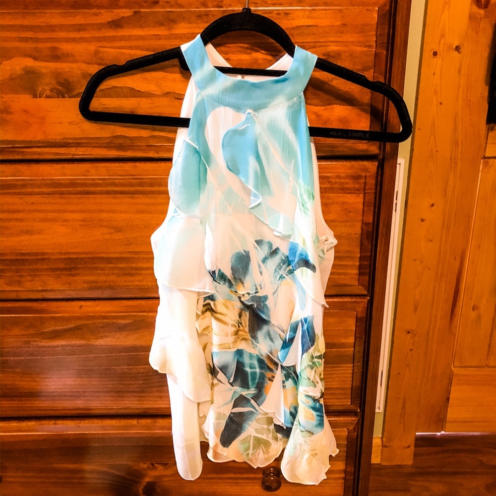iZBYER Sleeveless Blouse, Size S